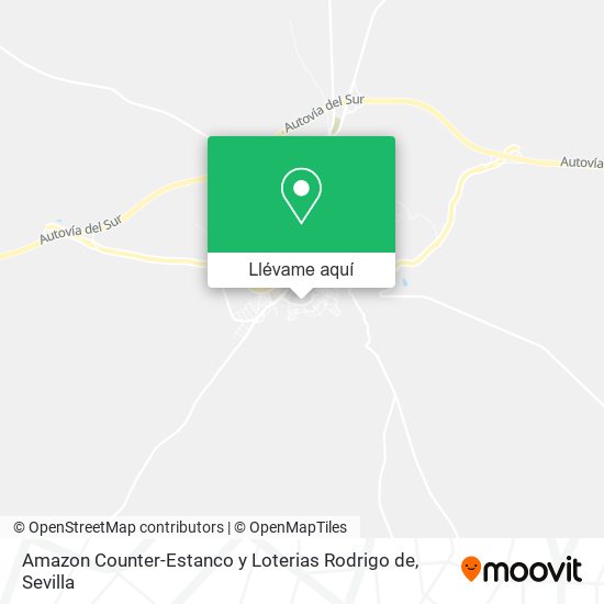 Mapa Amazon Counter-Estanco y Loterias Rodrigo de