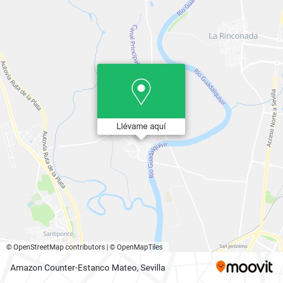 Mapa Amazon Counter-Estanco Mateo