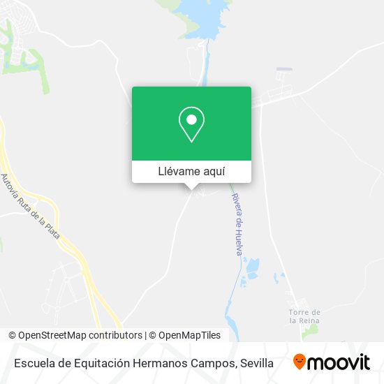 Mapa Escuela de Equitación Hermanos Campos
