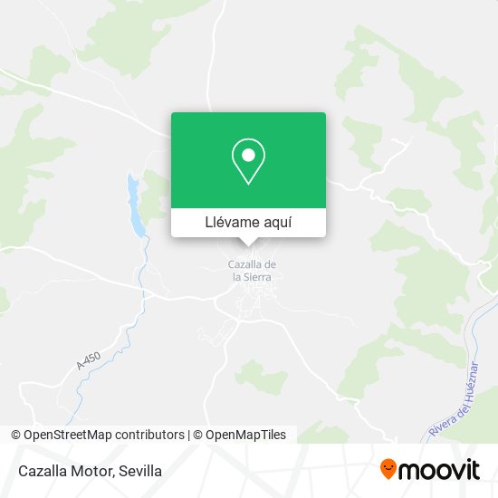 Mapa Cazalla Motor