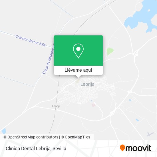 Mapa Clínica Dental Lebrija