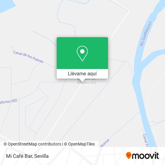 Mapa Mi Café Bar