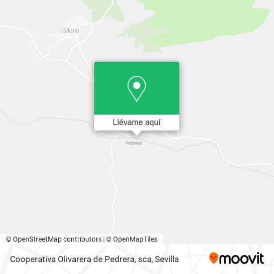 Mapa Cooperativa Olivarera de Pedrera, sca