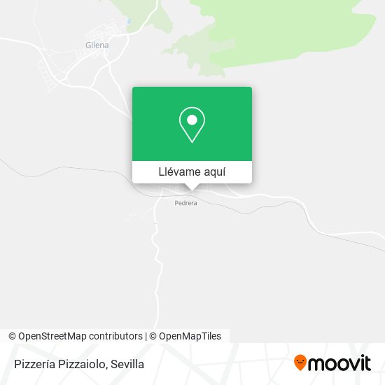 Mapa Pizzería Pizzaiolo
