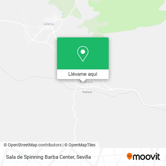 Mapa Sala de Spinning Barba Center