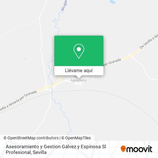Mapa Asesoramiento y Gestion Gálvez y Espinosa Sl Profesional