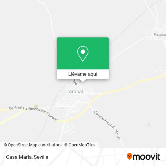 Mapa Casa María