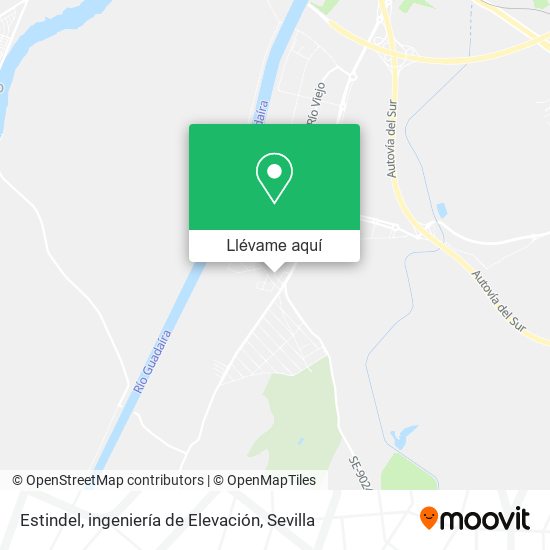 Mapa Estindel, ingeniería de Elevación