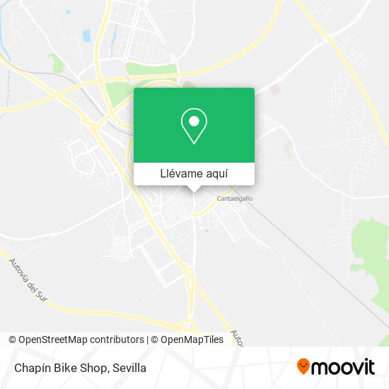 Mapa Chapín Bike Shop