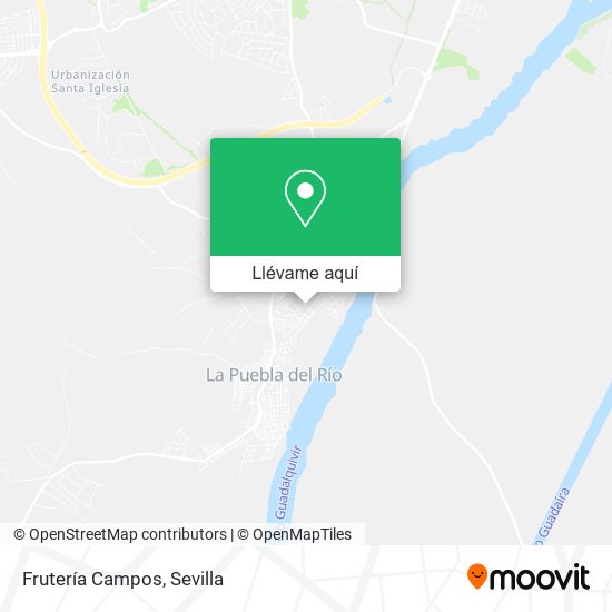 Mapa Frutería Campos
