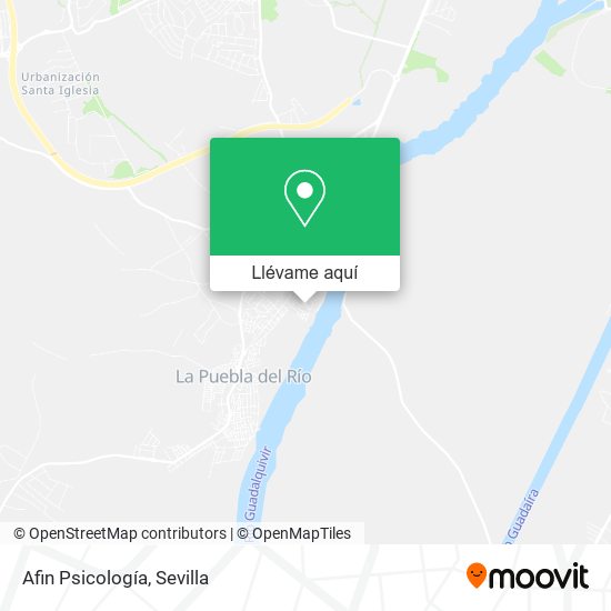 Mapa Afin Psicología