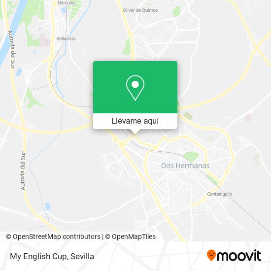 Mapa My English Cup