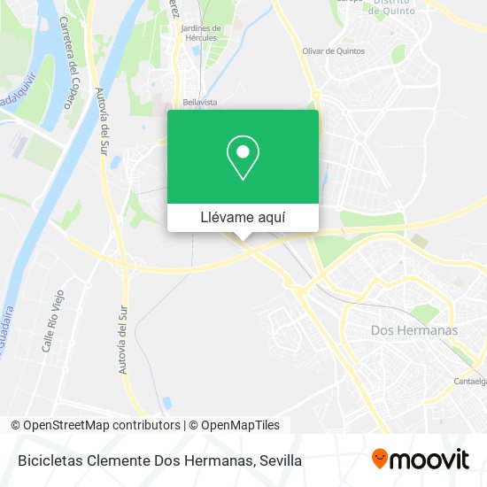 Mapa Bicicletas Clemente Dos Hermanas
