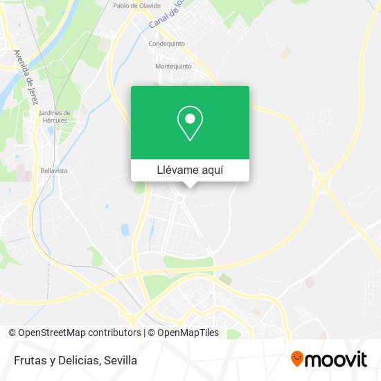 Mapa Frutas y Delicias