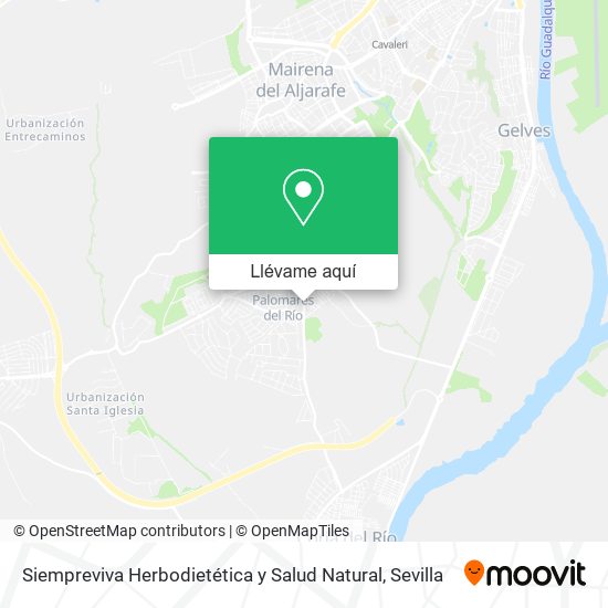 Mapa Siempreviva Herbodietética y Salud Natural