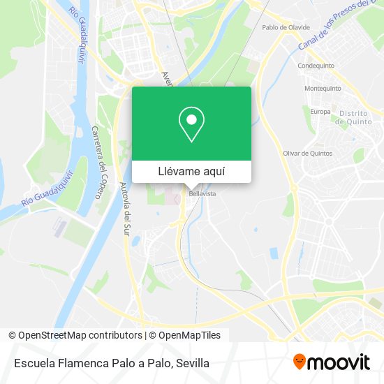 Mapa Escuela Flamenca Palo a Palo