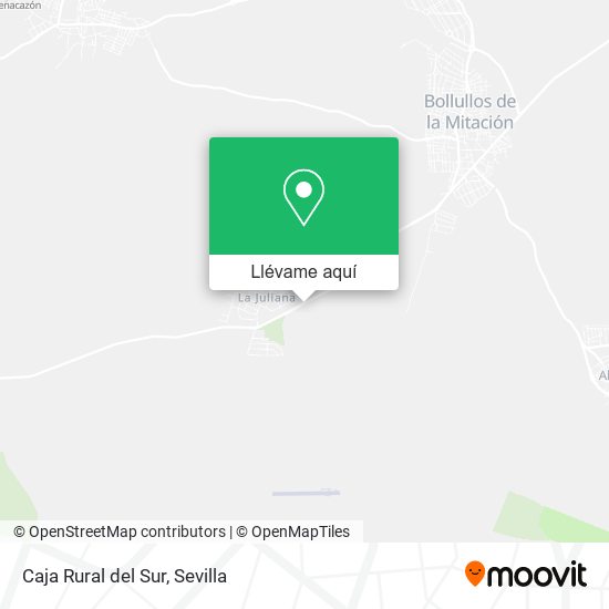 Mapa Caja Rural del Sur