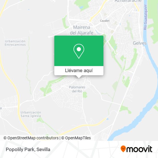 Mapa Popolily Park