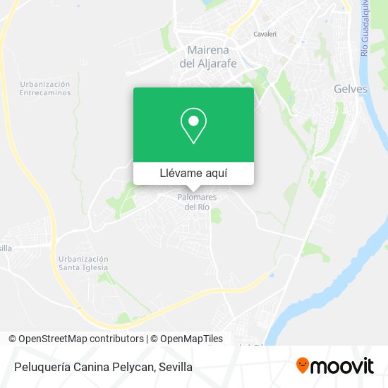 Mapa Peluquería Canina Pelycan