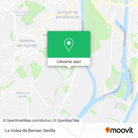 Mapa La Volea de Bernier