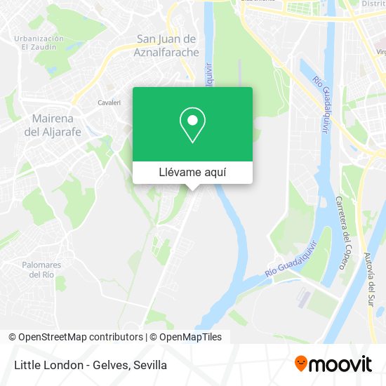 Mapa Little London - Gelves