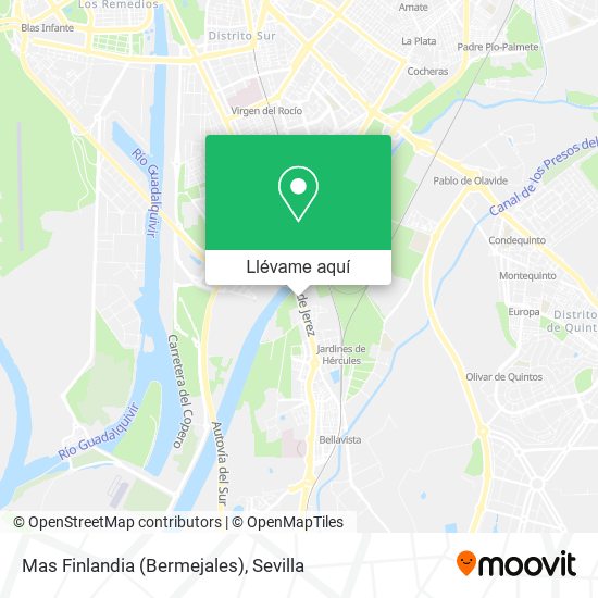 Mapa Mas Finlandia (Bermejales)