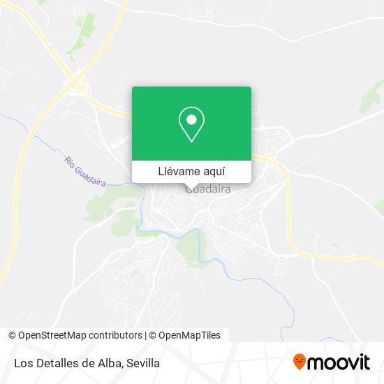 Mapa Los Detalles de Alba