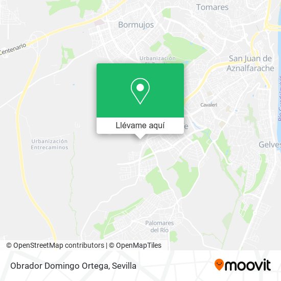 Mapa Obrador Domingo Ortega