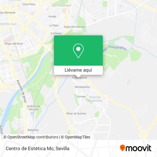 Mapa Centro de Estética Mc
