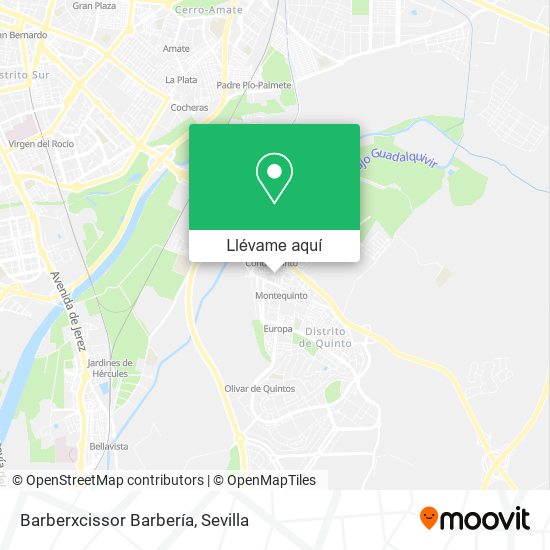 Mapa Barberxcissor Barbería