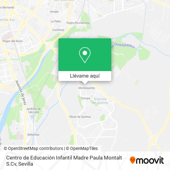 Mapa Centro de Educación Infantil Madre Paula Montalt S.Cv
