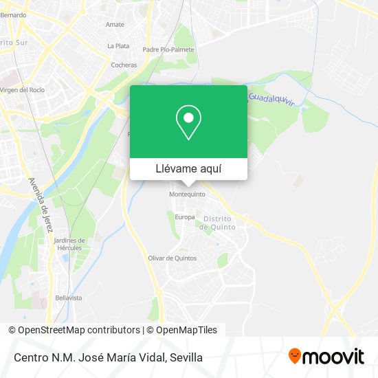 Mapa Centro N.M. José María Vidal