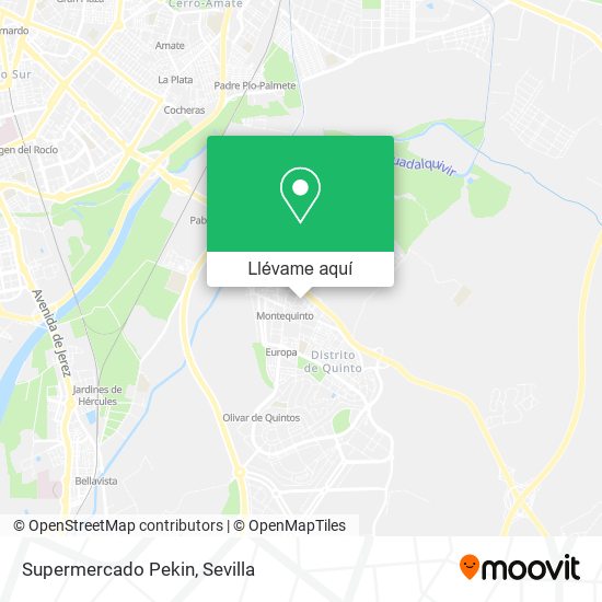 Mapa Supermercado Pekin