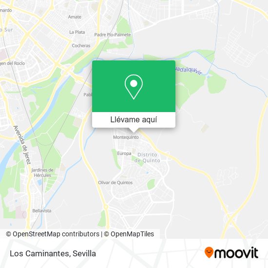 Mapa Los Caminantes