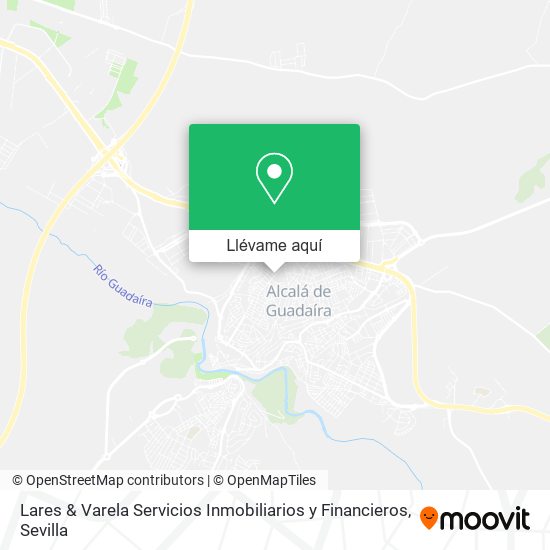 Mapa Lares & Varela Servicios Inmobiliarios y Financieros