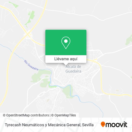 Mapa Tyrecash Neumáticos y Mecánica General