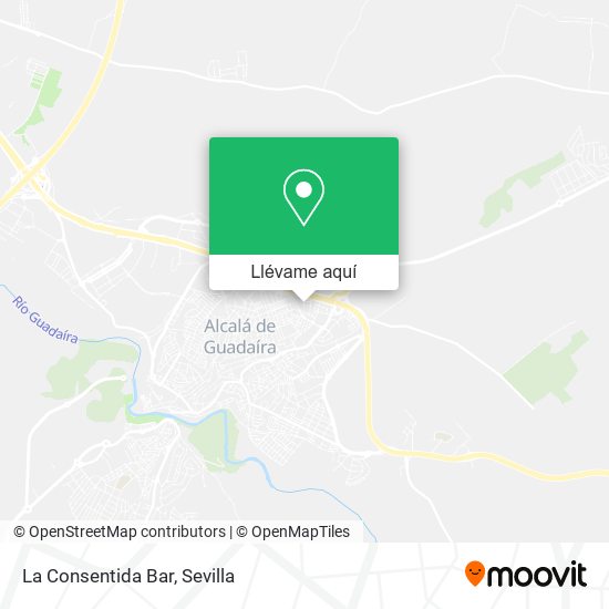 Mapa La Consentida Bar