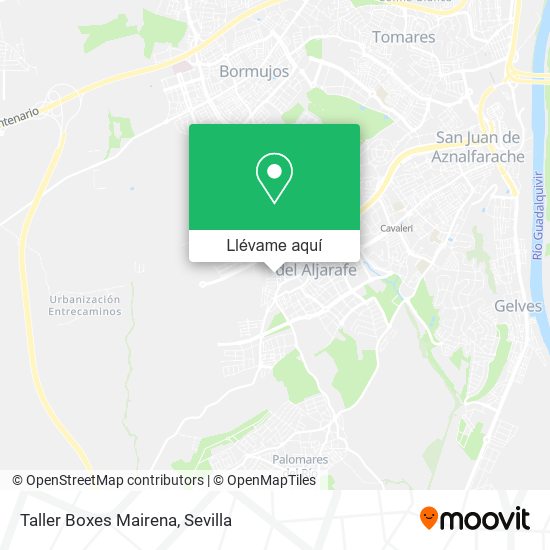 Mapa Taller Boxes Mairena