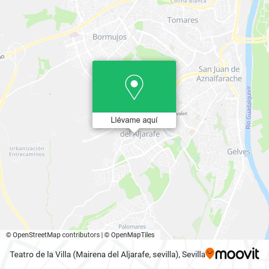 Mapa Teatro de la Villa (Mairena del Aljarafe, sevilla)