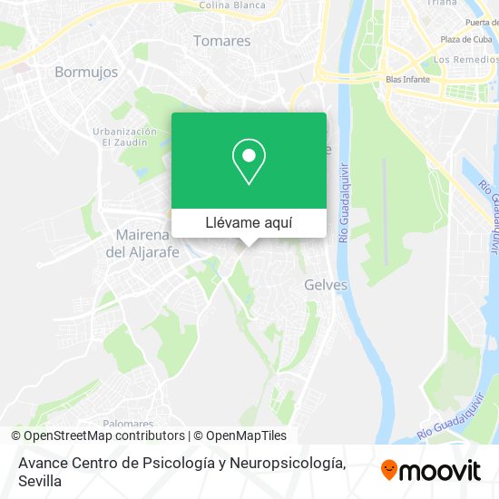 Mapa Avance Centro de Psicología y Neuropsicología