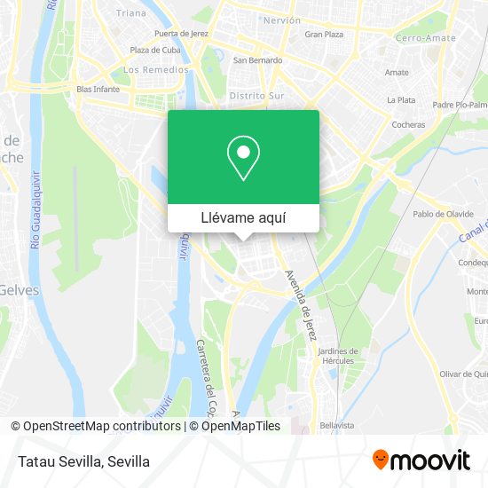 Mapa Tatau Sevilla