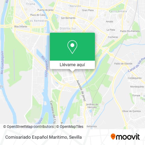Mapa Comisariado Español Marítimo