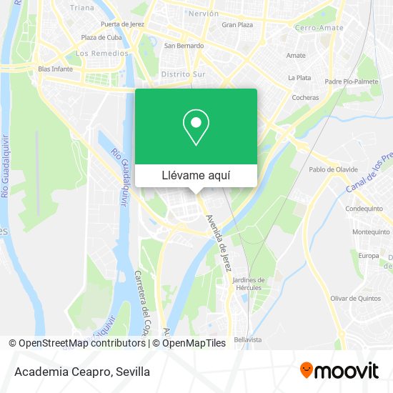 Mapa Academia Ceapro