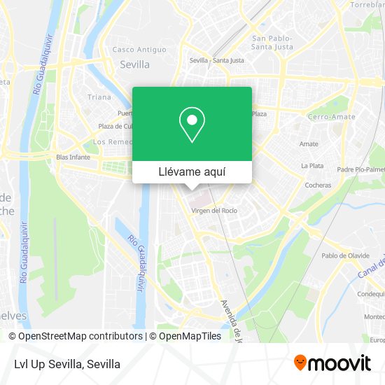 Mapa Lvl Up Sevilla