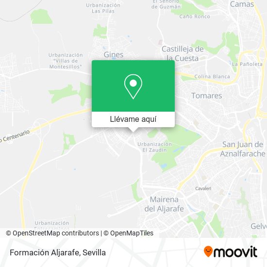 Mapa Formación Aljarafe