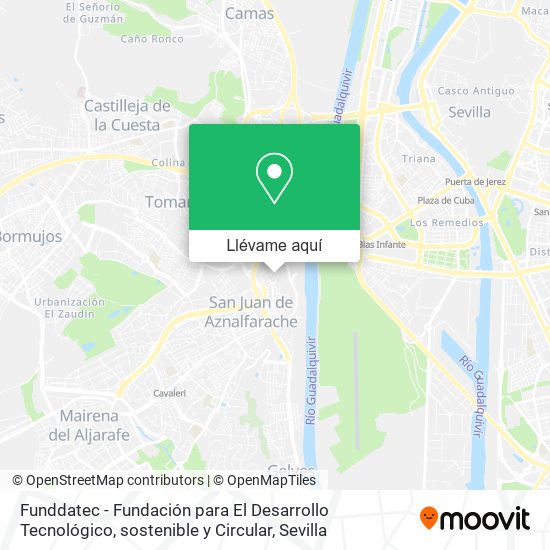 Mapa Funddatec - Fundación para El Desarrollo Tecnológico, sostenible y Circular