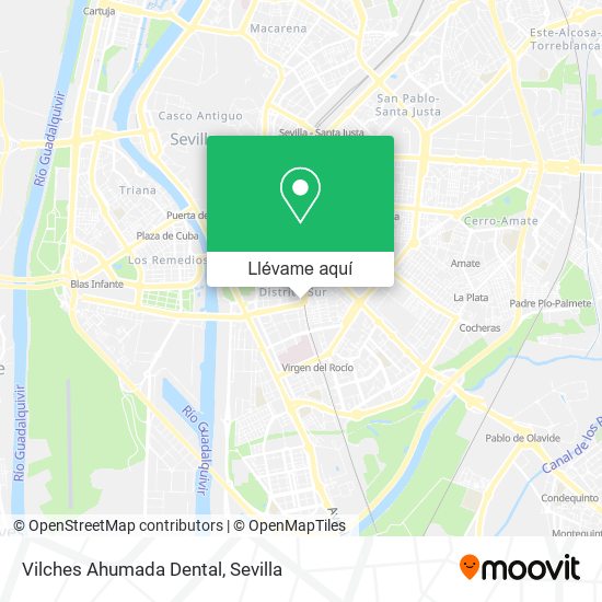 Mapa Vilches Ahumada Dental