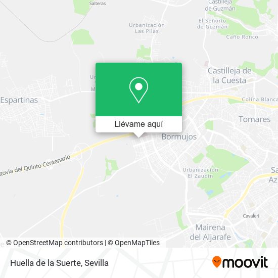 Mapa Huella de la Suerte