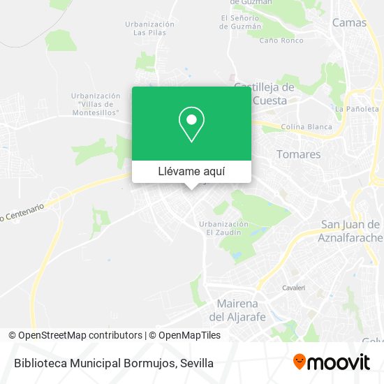 Mapa Biblioteca Municipal Bormujos