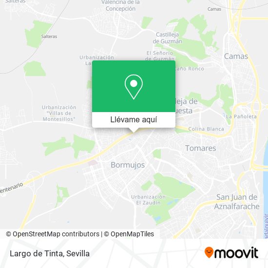 Mapa Largo de Tinta